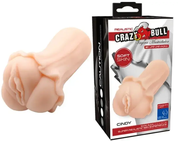 Вагіна - мастурбатор CRAZY BULL - Cindy, BM-009188 sexstyle