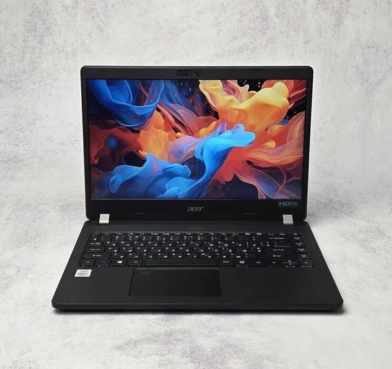 Ультрабук Acer TravelMate P214 / 14" (1920x1080) TN / Intel Core i5-10210U (4 (8) ядер по 1.6 - 4.2 GHz) / 16 GB DDR4 / 256 GB SSD / Intel UHD Graphics / WebCam / Win 11 Home б/у | Зображення 1