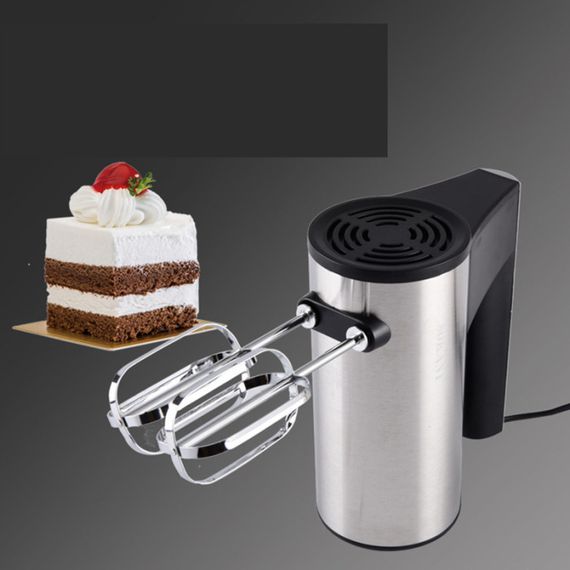 Миксер ручной кухонный на подставке DOMOTEC R-6629А 5 скоростей 2 насадки 240W | Зображення 2