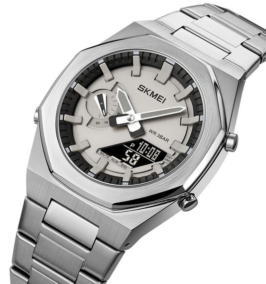 Skmei 1816SIBK Silver-Black | Зображення 1