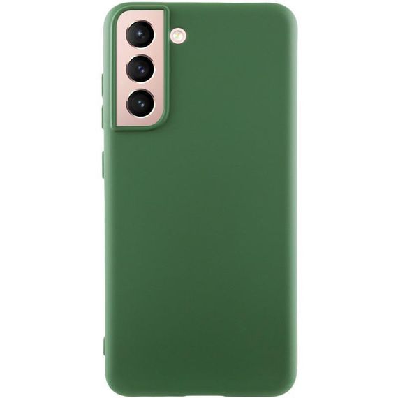 Чехол Silicone Cover Ummi Lakshmi (AA) для Samsung Galaxy S21 Зеленый / Dark green