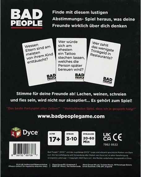 Настольная игра для взрослых "Что о вас думают другие?" немецкая версия юмористическая игра 17+ для компании | Зображення 6