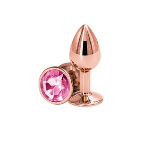 Анальна пробка NS Novelties Rear Assets — Rose Gold — Small — Pink Sex Aura