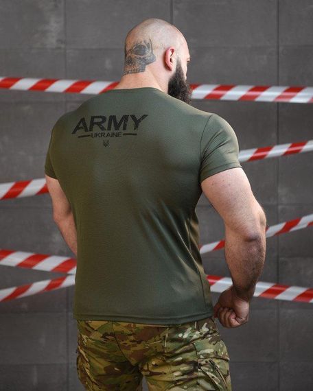 Тактична футболка потоотводящая SABUR АРМІЯ ОЛИВА ВТ6727 | Зображення 2