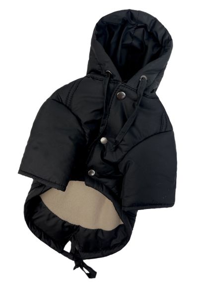 Парка Denim чорний KP-23