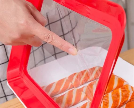 Розумний піднос для зберігання їжі Supretto з кришкою для нарізки та продуктів | Зображення 1