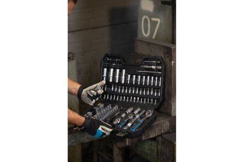 Набір інструментів 1/2", 1/4", HT1R232 уп 112 шт Hoegert | Зображення 1
