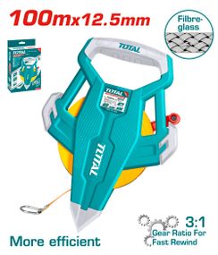 Рулетка TOTAL TMTF131006 100мх12.5мм