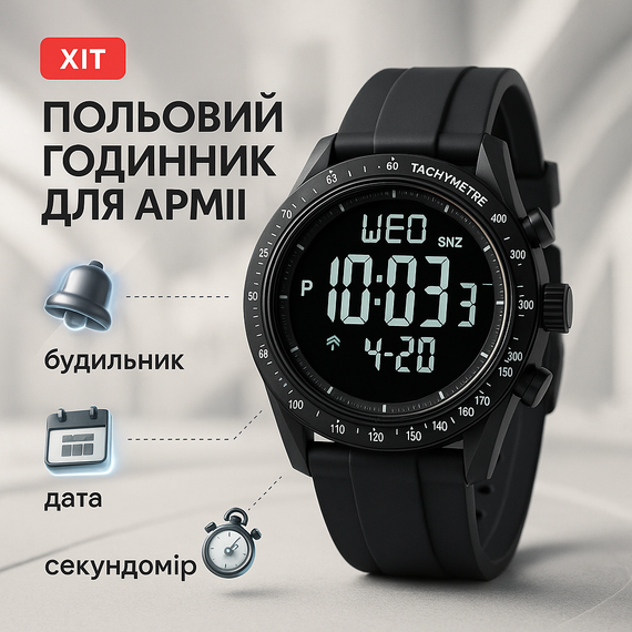 Стильний армійський годинник SKMEI, Годинник для кемпінгу та відпочинку армійський оригінал WA-76