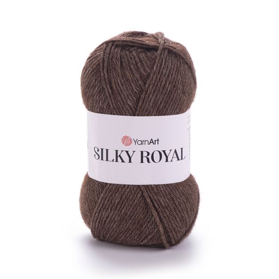 Пряжа YarnArt Silky Royal № 436 (Ярнарт Сілкі Роял) – 65% меринос, 35% шовк, 50 г / 140 м