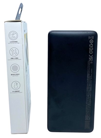 Power Bank 10000 мАh 15 Вт BASEUS реальна ємність швидка зарядка зовнішній акумулятор павербанк | Зображення 3