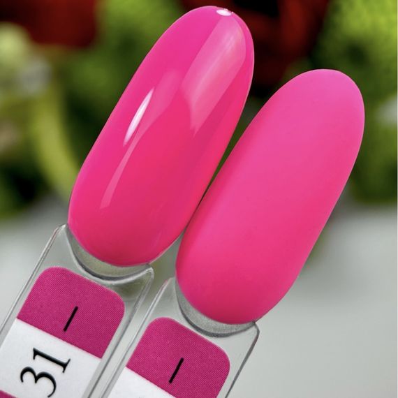 Гель-лак Crooz 31 (неоново-рожевий) 8мл | Зображення 1