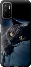 Чохол на Xiaomi Poco M3 Pro Димчастий кіт "825b-2369-2448"