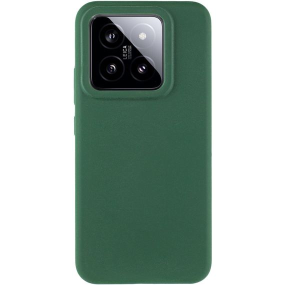Чехол Silicone Cover Lakshmi (AAA) для Xiaomi 14 Pro Зеленый / Cyprus Green | Зображення 1