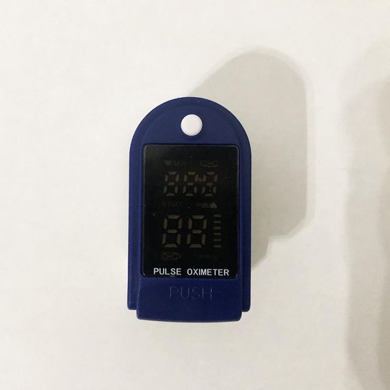 Пульсоксиметр Fingertip pulse oximeter LK87. Цвет: синий | Зображення 6