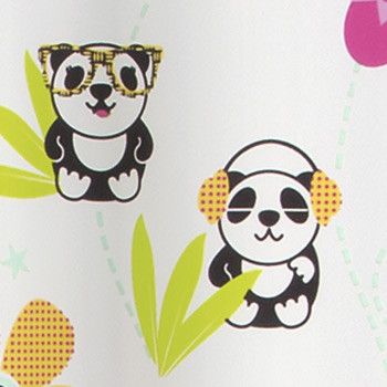 Шторка для ванной и душа Spirella Panda Life 180х200 см, водоотталкивающая полиэстер, 10.18471 | Зображення 2
