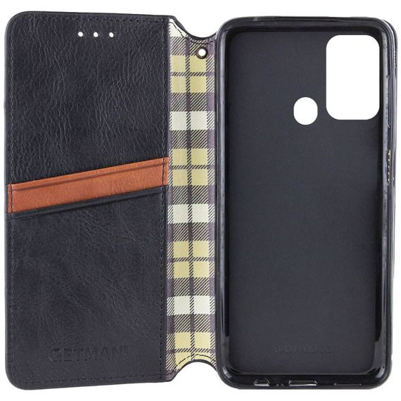 Шкіряний чохол-книжка GETMAN Cubic (PU) для ZTE Blade A52 | Зображення 2