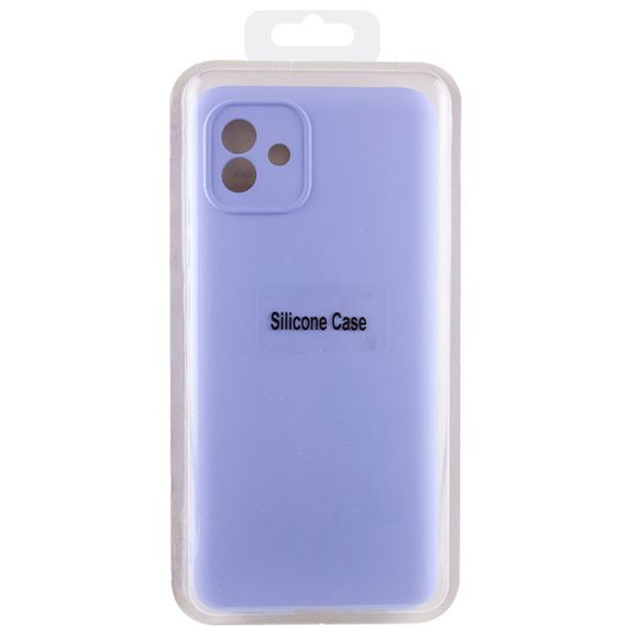 Чохол Silicone Cover Lakshmi Full Camera (A) для Samsung Galaxy A04e Full camera, Бузковий/Dasheen | Зображення 4