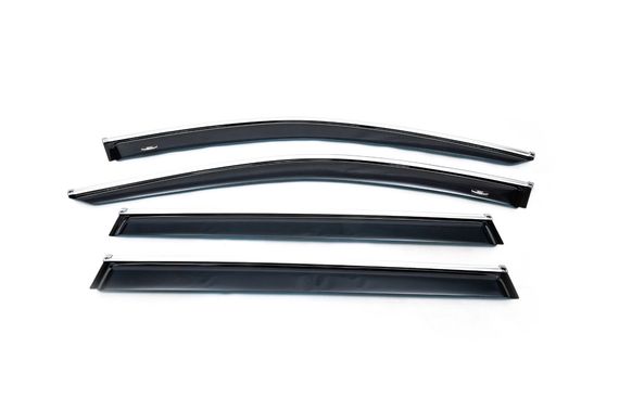 Вітровики з хром молдингом Variant (4 шт, HIC) для Volkswagen Passat B8 2015-2023 рр