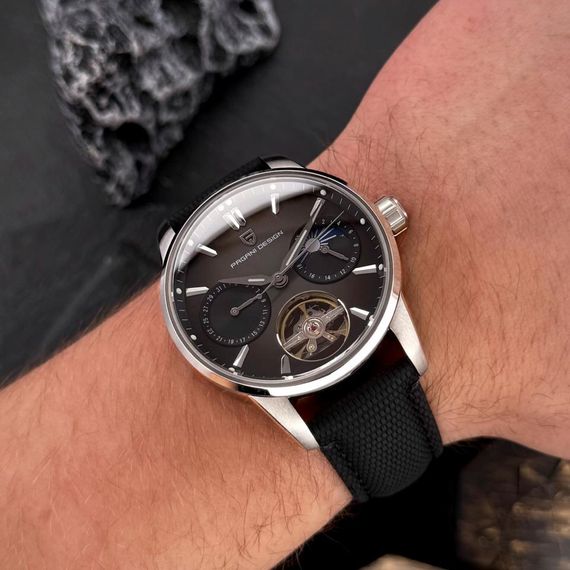 Чоловічий годинник Pagani Design PD-YS021 Black-Silver | Зображення 4
