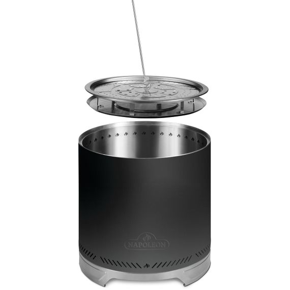 Кострова чаша малодимна Napoleon Timberwolf 47 см чорний мат NWFPMTI-PHM-INT-PAKET Код: 014044 | Зображення 3