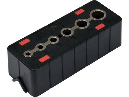 Шаблон для сверления отверстий 4, 5, 6, 8, 10, 12 мм ABS YATO YT-39700