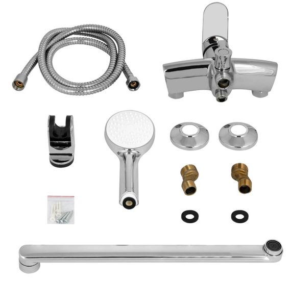 Змішувач для ванни Lidz Tani 005, Chrome (k40) LDTAN005CRM44962 | Зображення 2