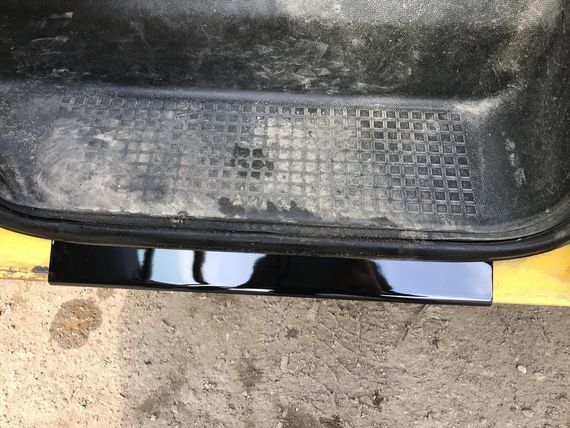 Накладки на пороги ABS (2 шт) Глянец для Volkswagen T4 Transporter | Зображення 4