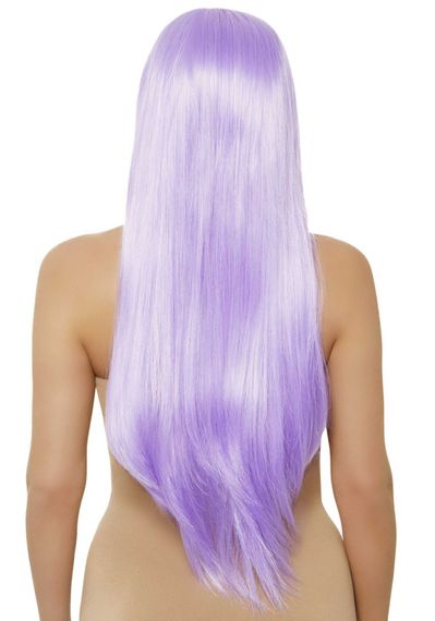 Парик Leg Avenue 33″ Long straight center part wig lavender | Зображення 1