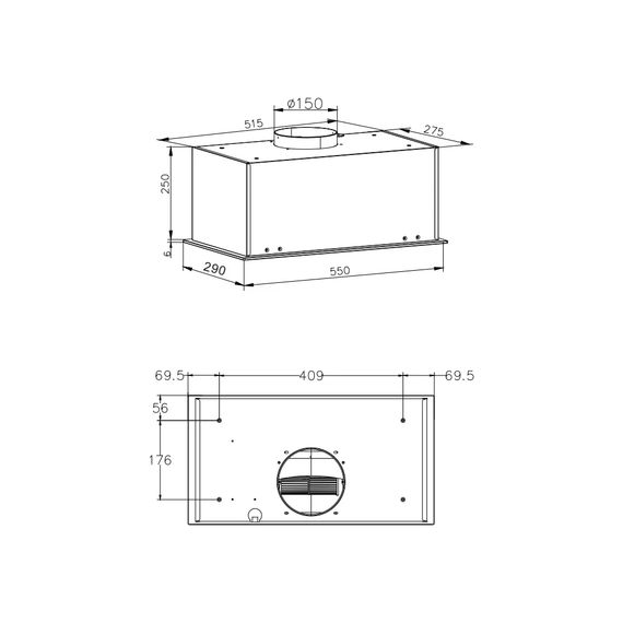 Витяжка кухонна Hansa OMP6553BGH | Зображення 4