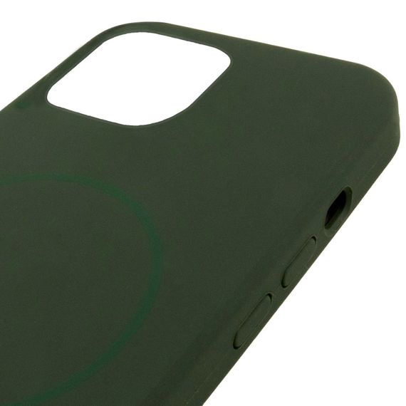 Чохол Silk Full Protective (AA) NO LOGO with Magnetic Fit для Apple iPhone 11 (6.1") Зелений / Cyprus Green | Зображення 3