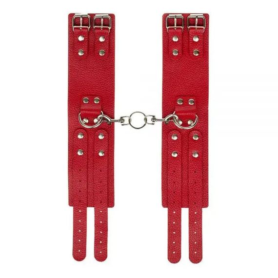 Поножи Obediens Red sexstyle | Зображення 1