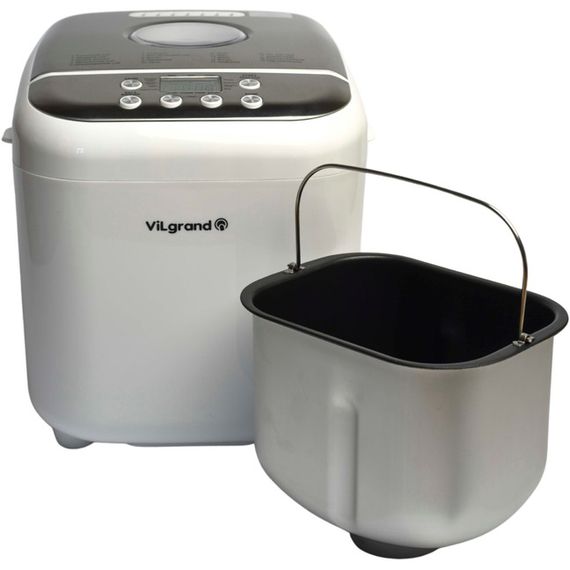 Хлібопічка ViLgrand VBM6091. Колір: білий | Зображення 1