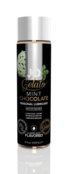 Змазка на водній основі JO GELATO Mint Chocolate (120 мл) без цукру, парабенів та пропіленгліколю Sex Aura