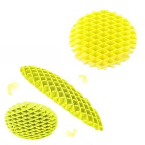 Антистрес трансформер Хробак Непосида Fidget Worm Жовтий