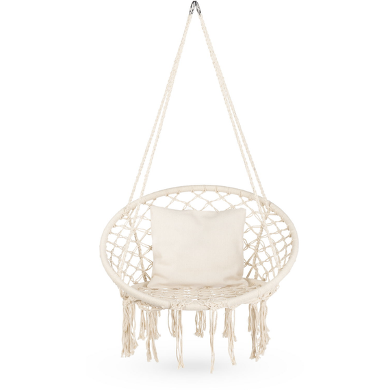 Садова гойдалка Boho Outtec XXL бежевий | Зображення 3