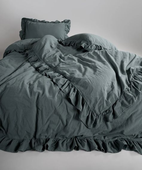 Постільна білизна Limasso Stonewashed Exclusive Ranforce 160 х 220 см Castle Rock | Зображення 5