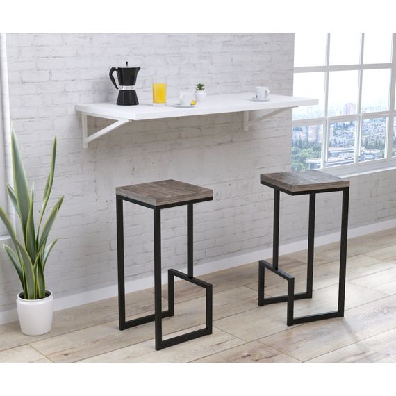 Стул барный Loft Design BS-3 орех модена | Зображення 4