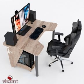 Стол геймерский игровой ZEUS IGROK-3 сонома