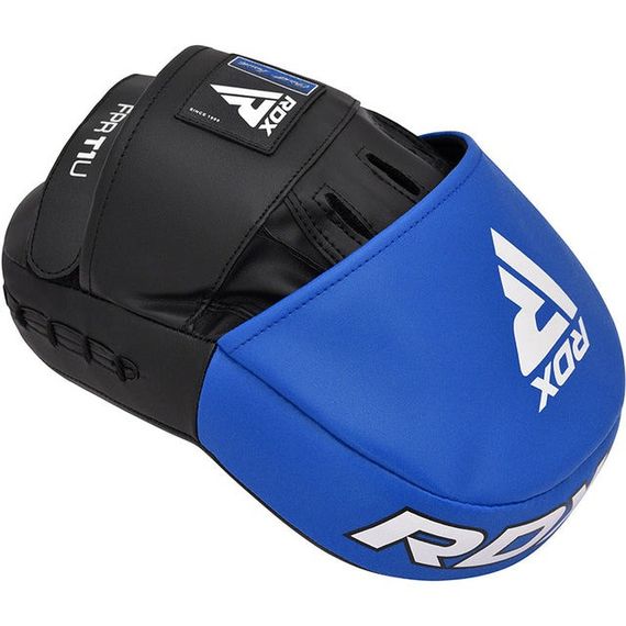 Лапи боксерські RDX T1 Curved Blue/Black | Зображення 2