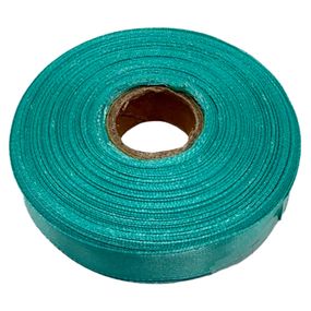 Атласная лента для рукоделия АБ-614, 1,2 см x 23 м, тифани