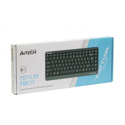 Клавиатура A4Tech FBK11 Wireless Grey (4711421965422) | Зображення 6