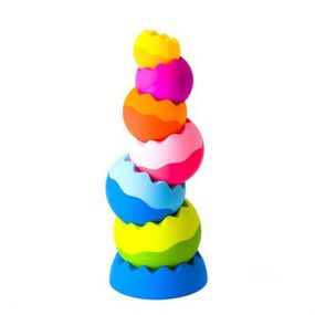Развивающая игрушка Fat Brain Toys Пирамидка-балансир Tobbles Neo (F070ML)