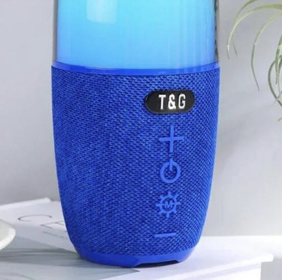 Колонка портативна Bluetooth T&G TG644 blue синя | Зображення 1