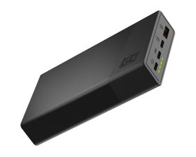 УМБ Green Cell 20000mAh 22,5W PowerPlay20S Powerbank чорний (PBGC03S)
