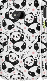 Чохол на HTC One M7 Панди "4318c-36-2448"