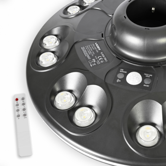 LED Ліхтар парковий автономний сенсорний IP54 1400Lm 5000+3000К VL-GLSO-1254-S Videx | Зображення 2