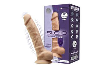 Фаллоимитатор с вибрацией SilexD Vetus Vibro Flesh (MODEL 1 size 8in) + LRS