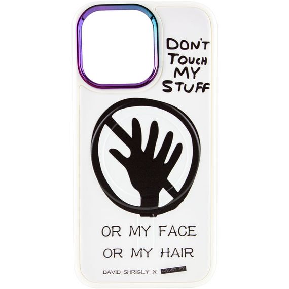 TPU+PC чохол Funny pictures with MagSafe для Apple iPhone 13 Pro (6.1") TPU+PC, Don't touch