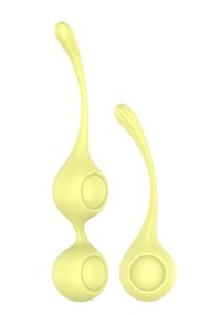 Вагінальні кульки Dream Toys THE CANDY SHOP LEMON SQUEEZE